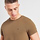 Brown Tommy Hilfiger Small Flag T-Shirt