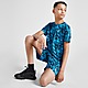 Blue MONTIREX Digital Abstract Shorts Junior