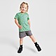 Green MONTIREX Trail T-Shirt/Shorts Set Children