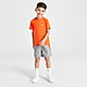 Orange Berghaus Tech T-Shirt/Shorts Set Children