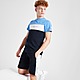 Blue Tommy Hilfiger Colour Block T-Shirt/Shorts Set Junior