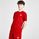 Red adidas Originals Trefoil Mono All Over Print T-Shirt Junior