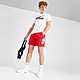 Red Nike French Terry Shorts Junior