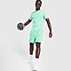 Green/White Jordan Poolside Shorts