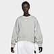 Grey/Grey/Grey Nike Cropped Crew Sweatshirt