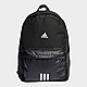Black/White adidas Classic Badge of Sport 3-Stripes Backpack