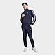 Blue adidas Basic 3-Stripes Fleece Track Suit