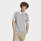 Grey/Grey adidas Adicolor Classics 3-Stripes Polo Shirt