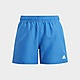 Blue/White adidas Classic Badge of Sport Swim Shorts