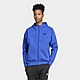 Blue adidas Originals Z.N.E. Premium Full-Zip Hooded Track Jacket
