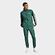 Green adidas Basic 3-Stripes Fleece Track Suit