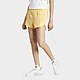 Yellow adidas Pacer Training 3-Stripes Woven High-Rise Shorts