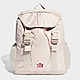 Brown/Red adidas Originals Trefoil Monogram Jacquard Backpack