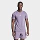 Grey/Purple adidas Designed for Training HIIT Workout HEAT.RDY Tee