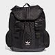 Black adidas Originals Trefoil Monogram Jacquard Backpack
