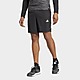 Black adidas Gym+ Training 3-Stripes Woven Shorts