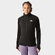 Black The North Face Athletic Outdoor Full Zip Midlayer