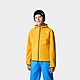 Yellow The North Face TEEN GLACIER F/Z HOODED JACKET
