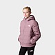 Brown The North Face Girls Reversible North Down Jacket Junior
