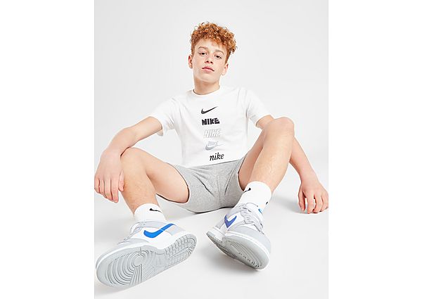 Nike Multi Logo T-Shirt Junior White Kind