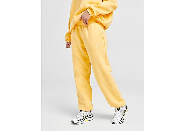 Nike Sportswear Phoenix Fleece Oversized joggingbroek met hoge taille voor dames Topaz Gold Sail- Dames