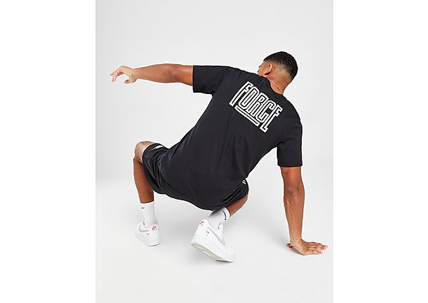 Nike Force T-Shirt Black- Heren