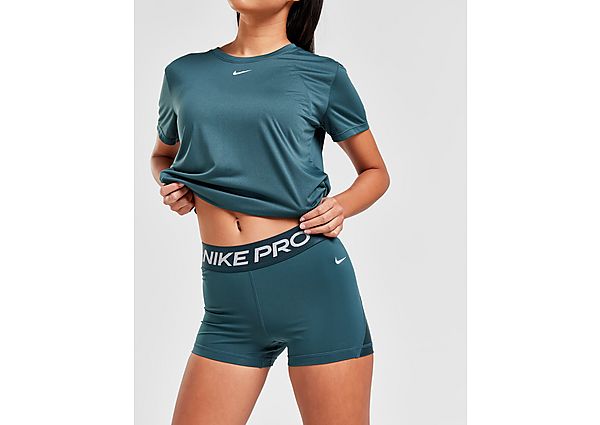 Nike Training Pro 3" Shorts Dames" Blue- Dames