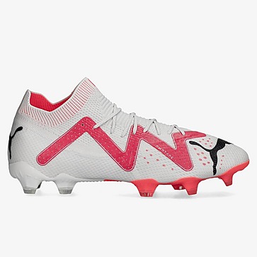 PUMA FUTURE ULTIMATE AG VOETBALSCHOENEN WIT/ROOD