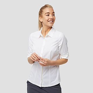 COLUMBIA SATURDAY TRAIL STRETCH BLOUSE WIT DAMES