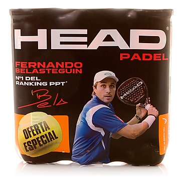 HEAD PADELBALLEN 3X3-PACK