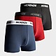 Black/Blue/Red McKenzie Wyatt 3 Pack of Boxer Shorts