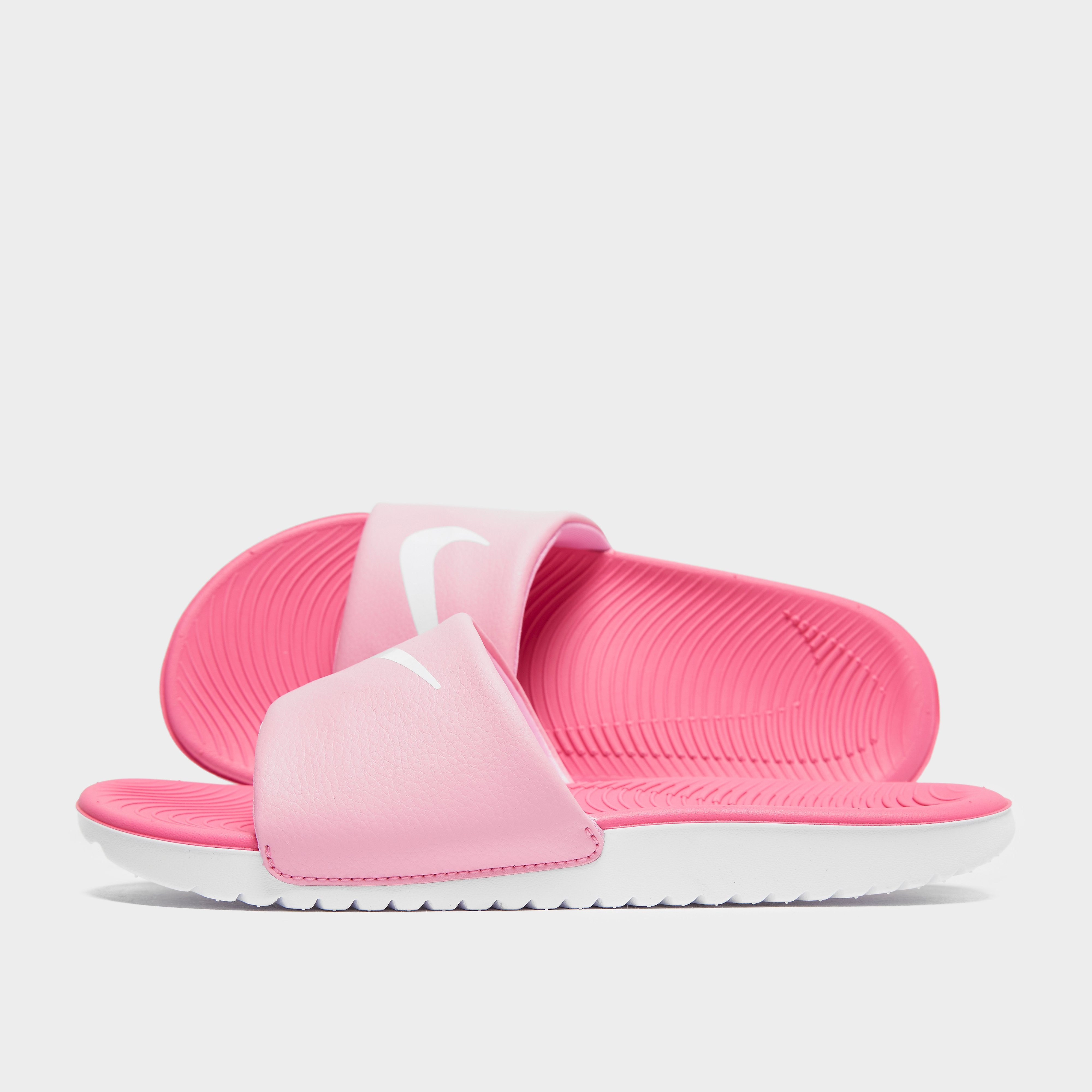 nike kawa sliders pink