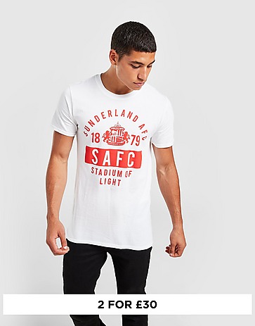 Official Team Sunderland AFC Stand T-Shirt