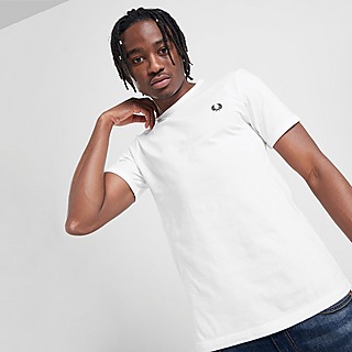 Vêtement T-Shirts Fred Perry homme Taped Ringer T-Shirt taille Jaune Coton 