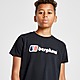 Black/Black Berghaus Logo T-Shirt Junior