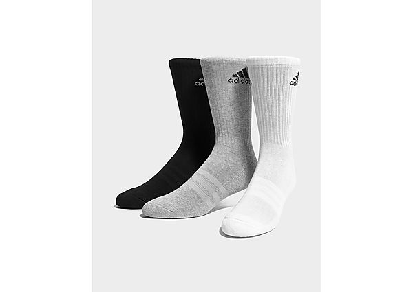 adidas 3-Pack Crew Socks - Black