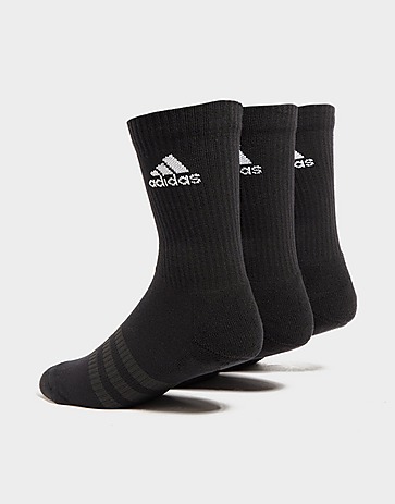 adidas 3 Pack Crew Socks