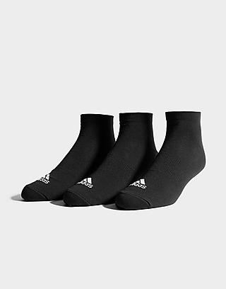 adidas 3 Pack Invisible Socks