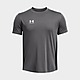 Grey Under Armour Short-Sleeves UA B's Challenger Train SS