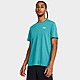 Blue Under Armour Short-Sleeves UA LAUNCH SHORTSLEEVE