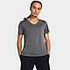 Grey Under Armour Short-Sleeves Tech SSV- Solid