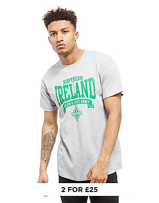 Official Team Northern Ireland Scroll T-Shirt