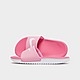 Pink/White Nike Kawa Slides Children