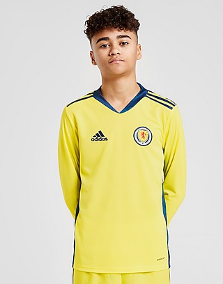 adidas Scotland 2020 Home Goalkeeper Shirt Junior
