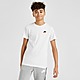 White/Red Nike Small Logo T-Shirt Junior