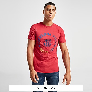 Official Team FC Barcelona Circle T-Shirt