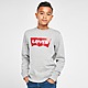 Grey Levis Batwing Crew Sweatshirt Junior