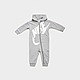 Grey/White Nike Babygrow Infant