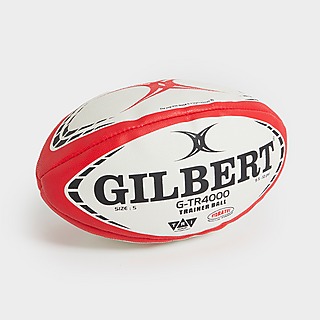 GILBERT wales supporter rugby ball white/red size 5 