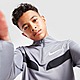 Brown/Grey/Black/White Nike Poly 1/4 Zip Track Top Junior